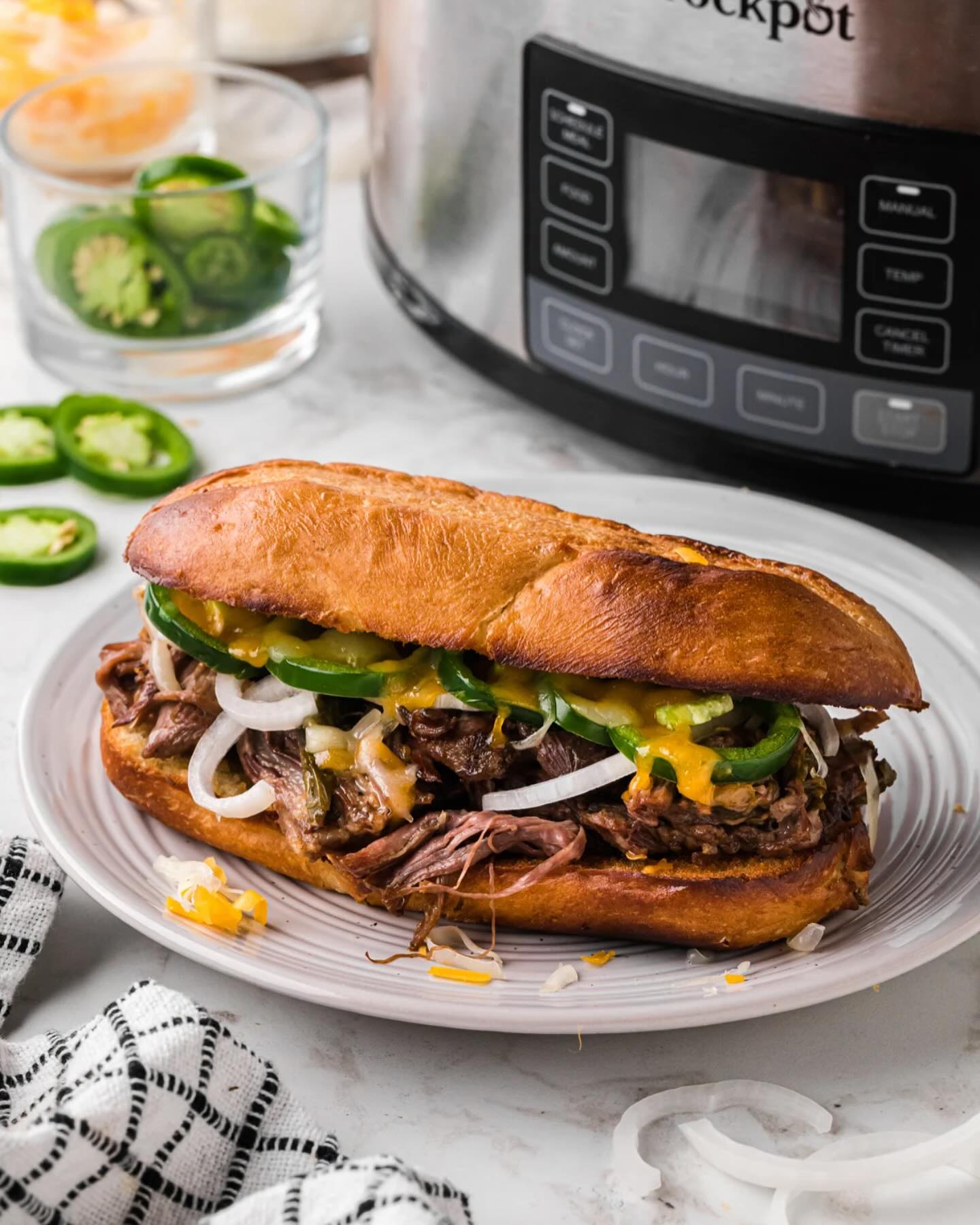 Jalapeno Beef Sandwiches