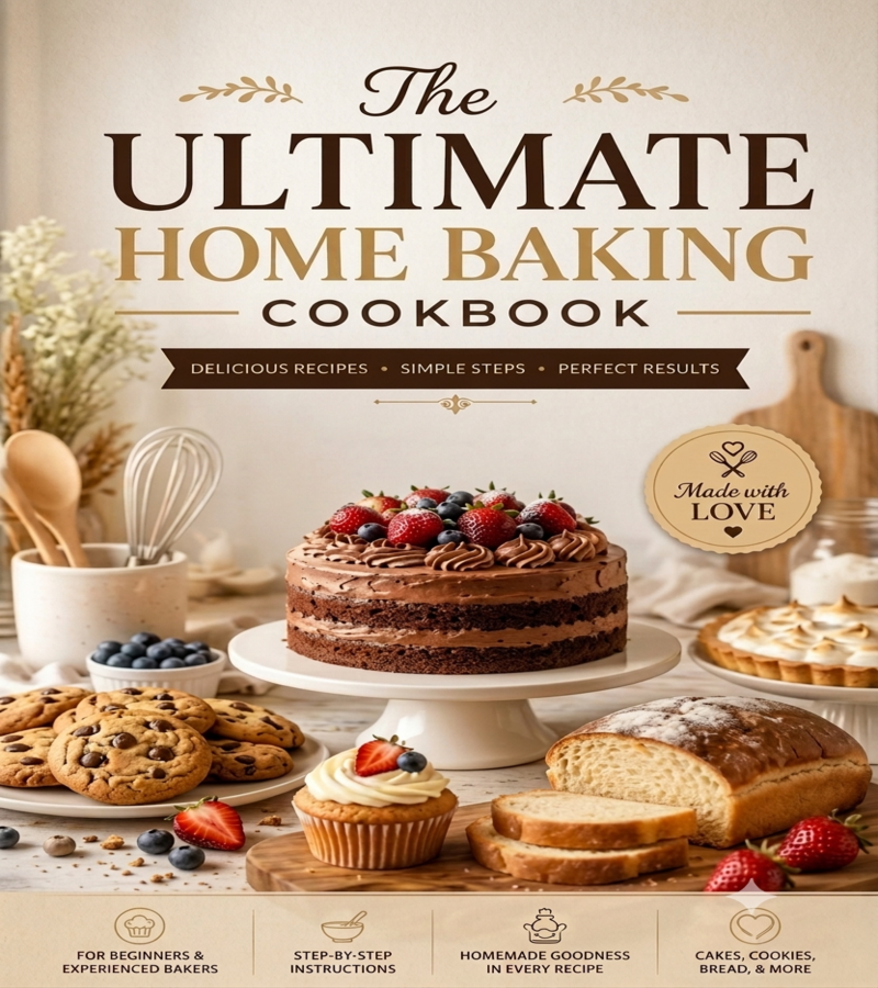 THE ULTIMATE HOME BAKING COOKBOOK